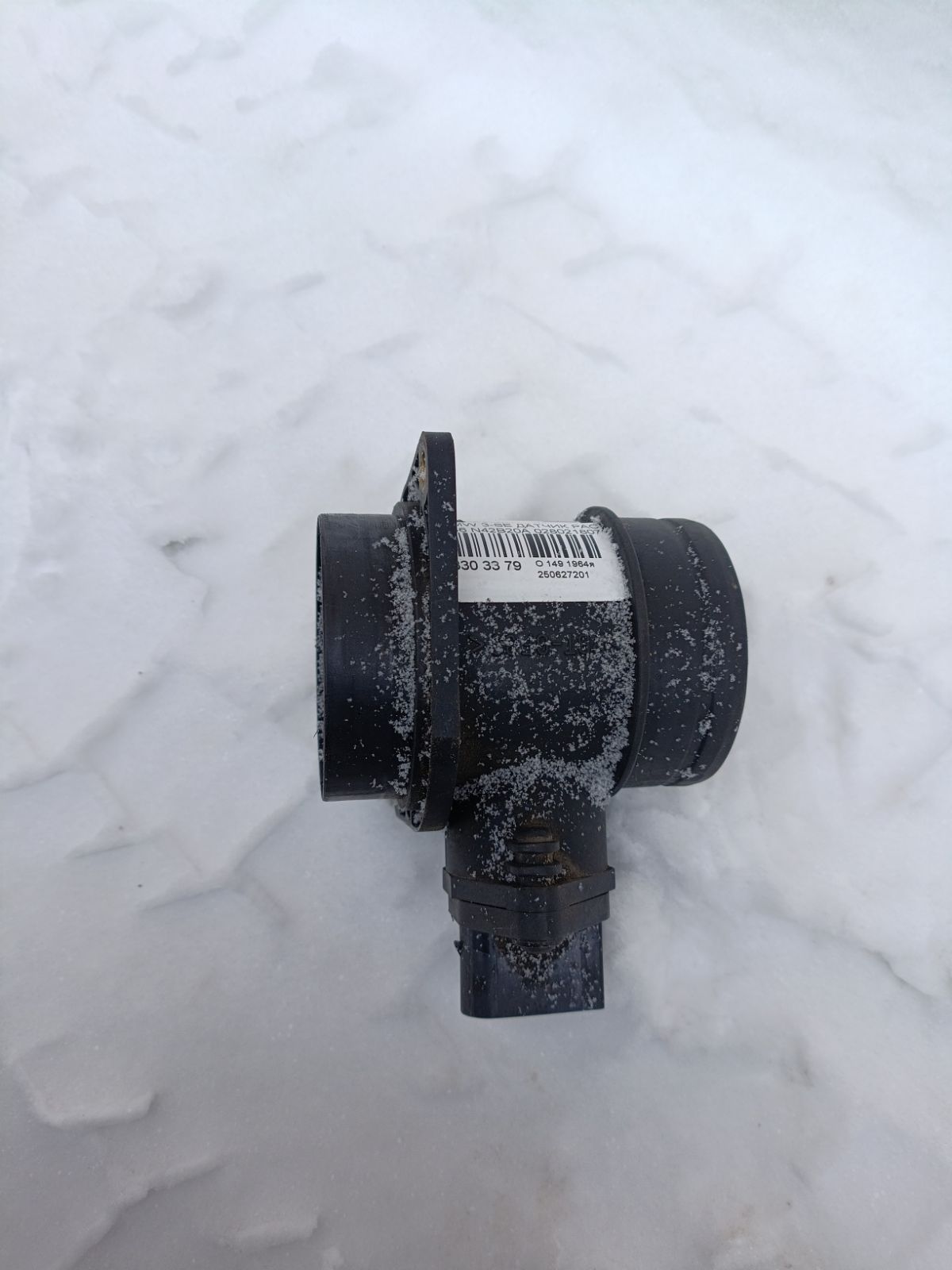 Датчик расхода воздуха 0280218075, 028021803F, 13627566986 на Bmw 3-Series E46 N42B20A Фото 4