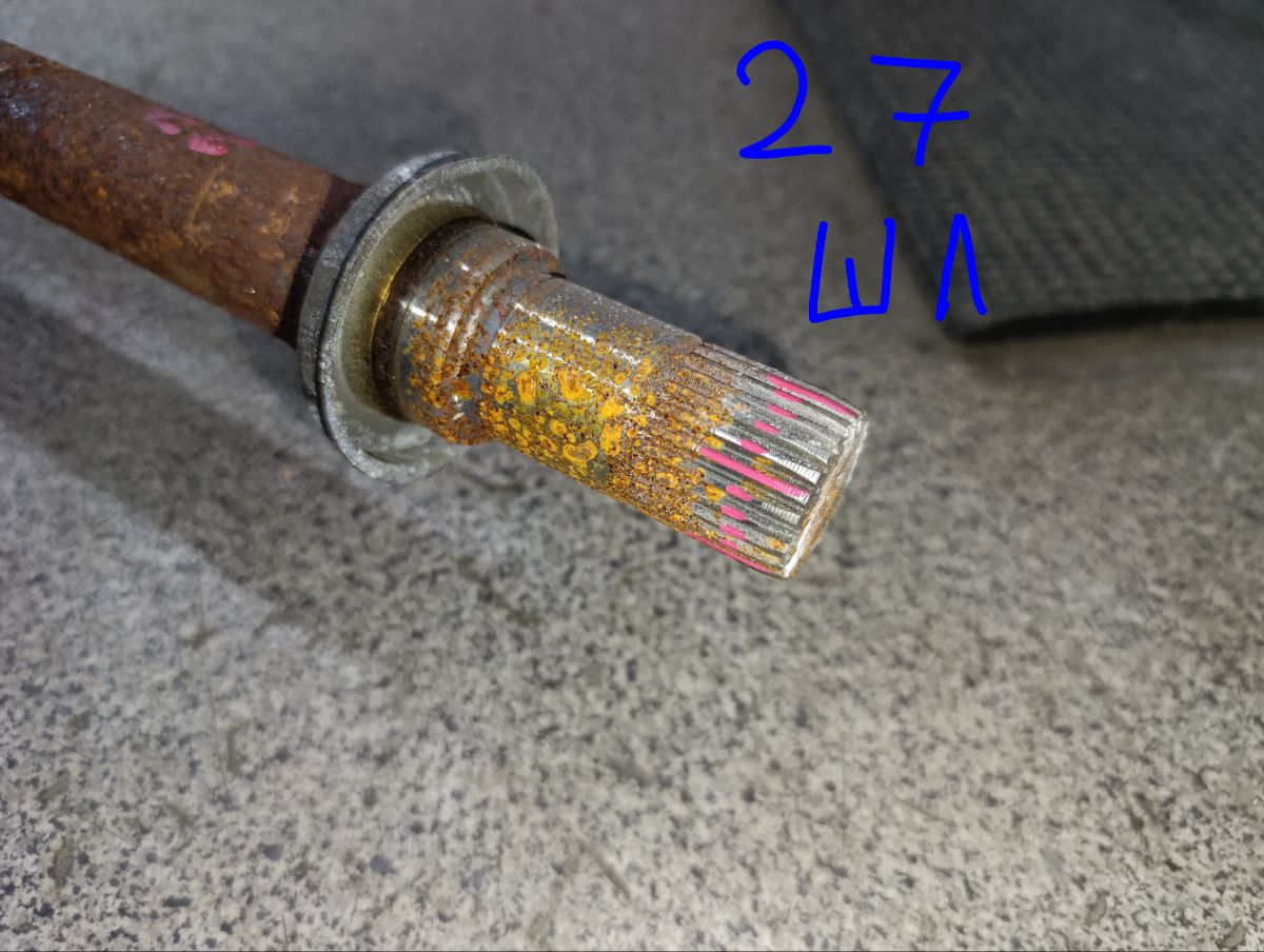 Привод 44305-SEA-000 на Honda Accord Wagon CM1 K20A Фото 6