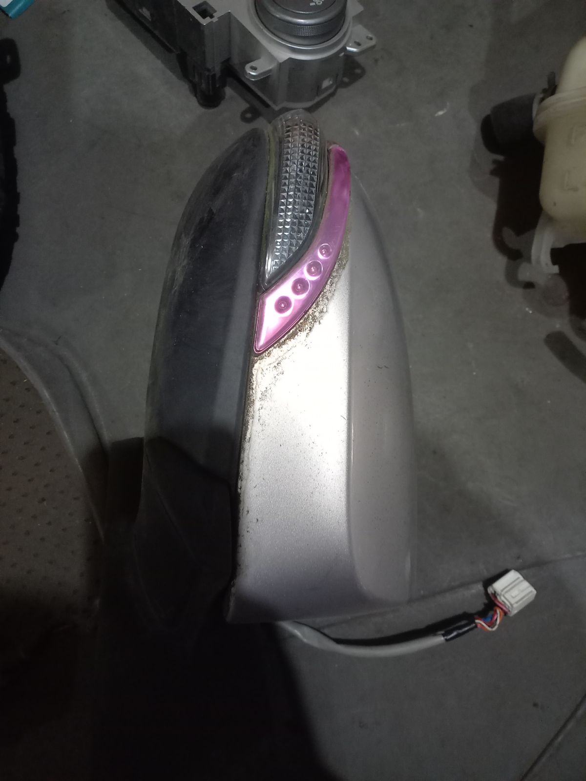 Зеркало двери боковой на Toyota Vitz KSP130 Фото 3