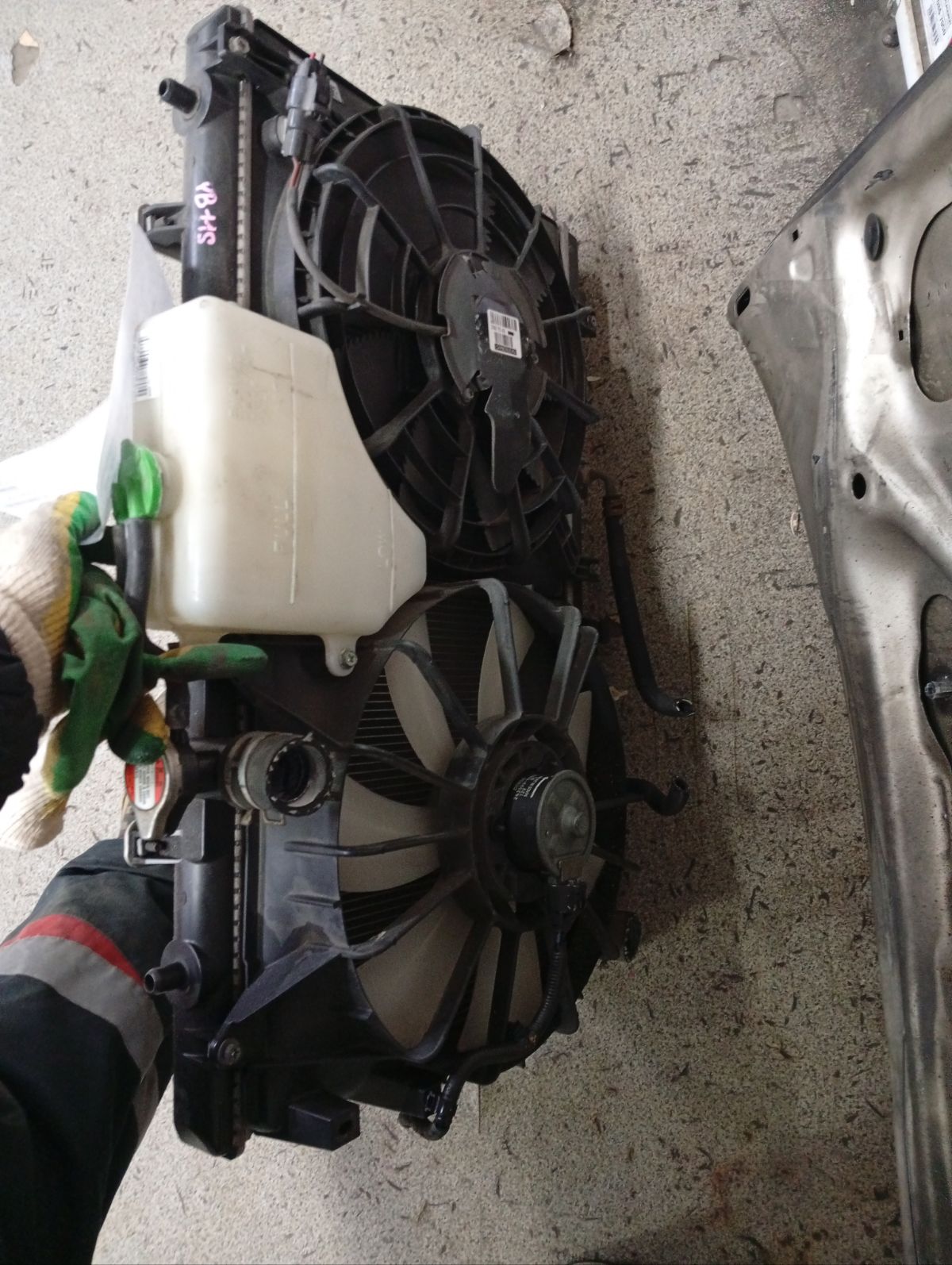 Радиатор ДВС 17700-80JA0, FX-036-3514, FX-036-3514A, TD-036-3514, TD-036-3514A на Suzuki Sx4 YB11S M15A Фото 4