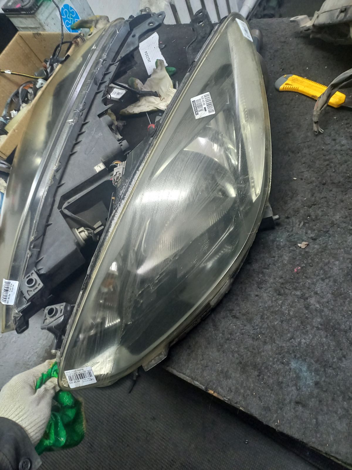 Фара P6514 P6514 на Mazda Demio DE3FS Фото 3