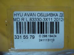 Обшивка двери 83330-3X11 на Hyundai Avante MD Фото 4