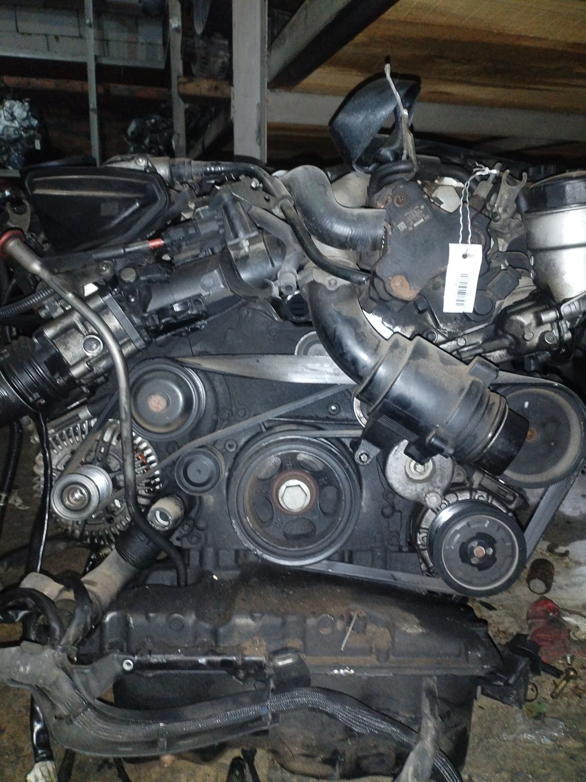 Двигатель на Mercedes-Benz M-Class W164.120 642.940 Фото 9