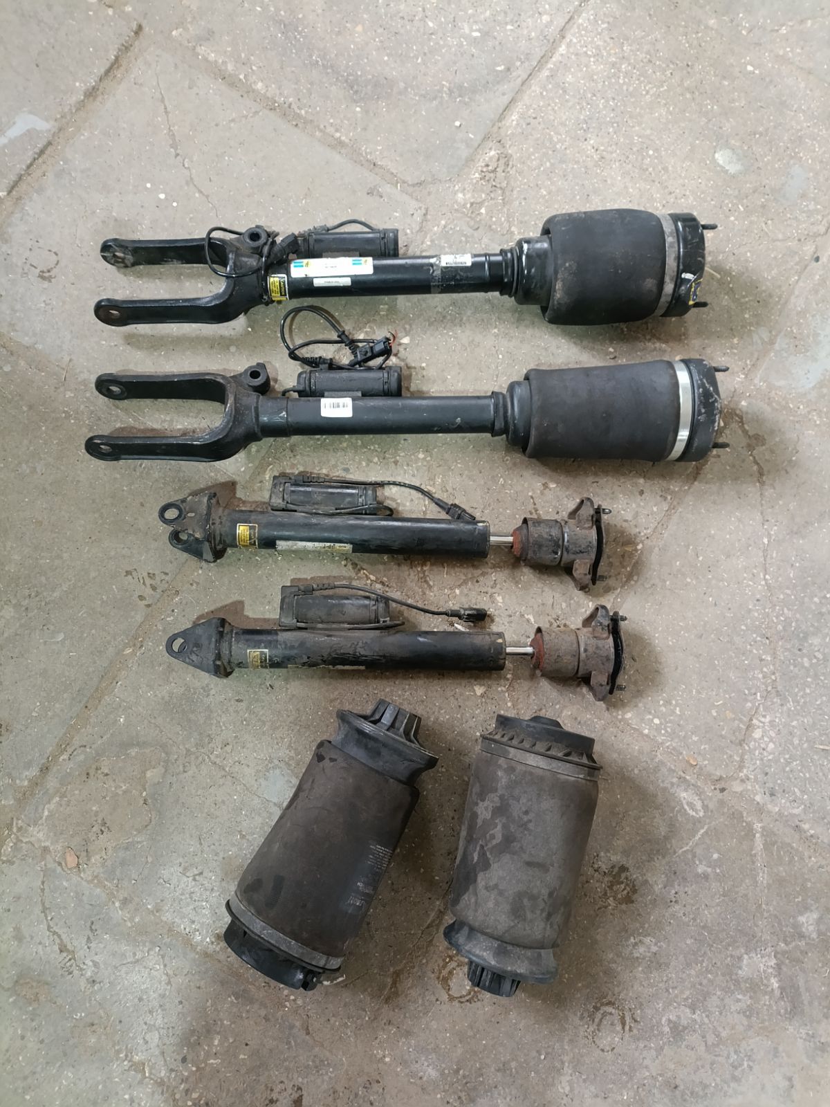 Стойка амортизатора F4-BL5-F625-H0, 2C93/1443633, A1643200731 на Mercedes-Benz M-Class W164.120 642.940 Фото 19