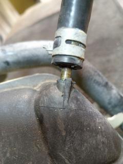 Бачок расширительный 1645000049 на Mercedes-Benz M-Class W164.120 642.940 Фото 3