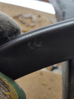 Дефендер крыла 8408707 на Bmw X5 E53-FA11 M54 Фото 5