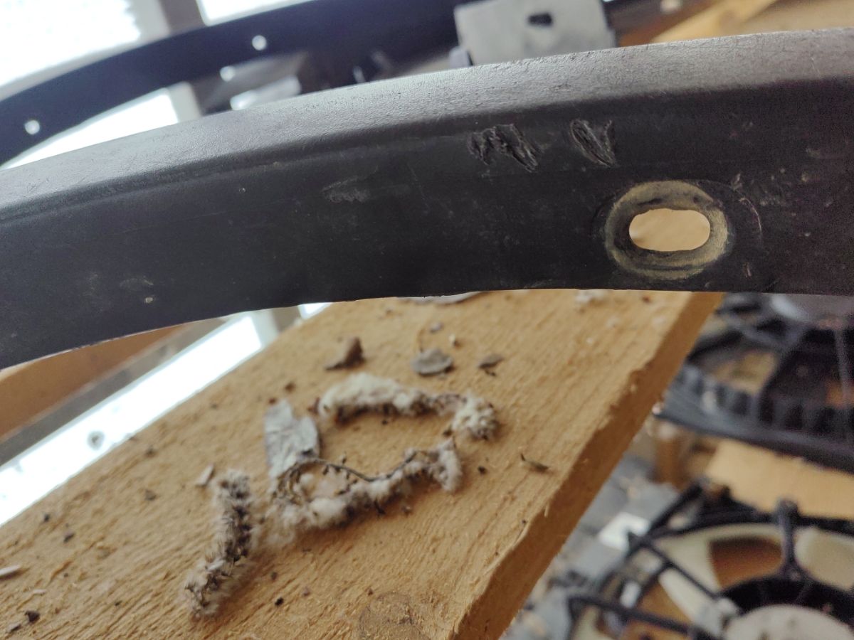 Дефендер крыла 8408708 на Bmw X5 E53-FA11 M54 Фото 4