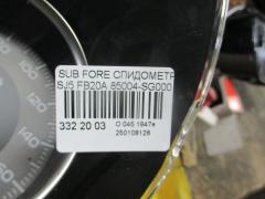 Спидометр 85004-SG000 на Subaru Forester SJ5 FB20A Фото 9