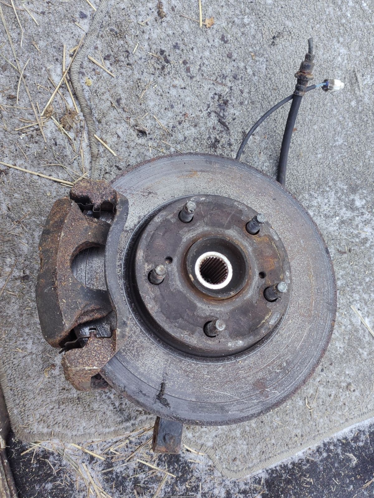 Ступица на Toyota Ipsum ACM26W 2AZ-FE Фото 4