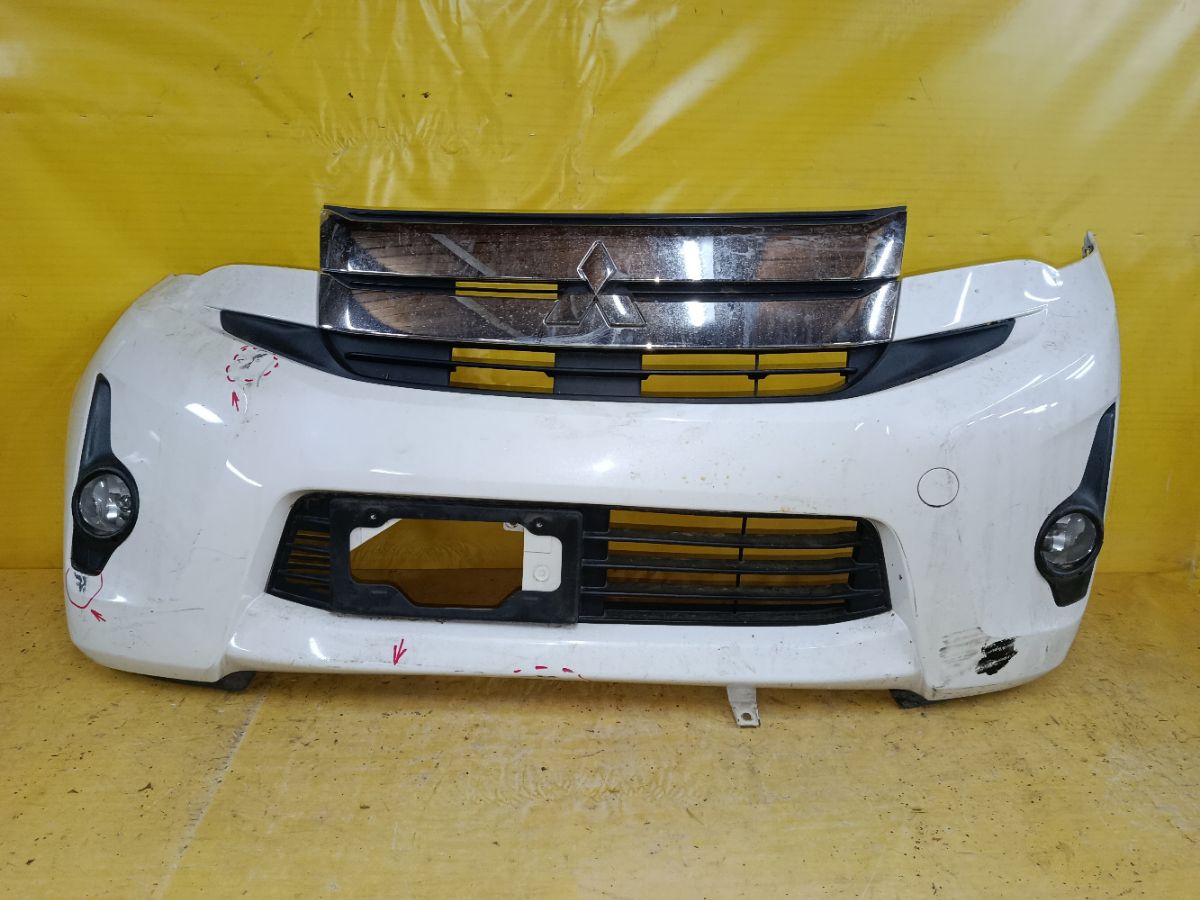 Бампер 6400F603 на Mitsubishi Ek-Wagon B11W Фото 1