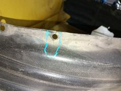 Подкрылок 53876-58010 на Toyota Alphard ANH10W 2AZ-FE Фото 3