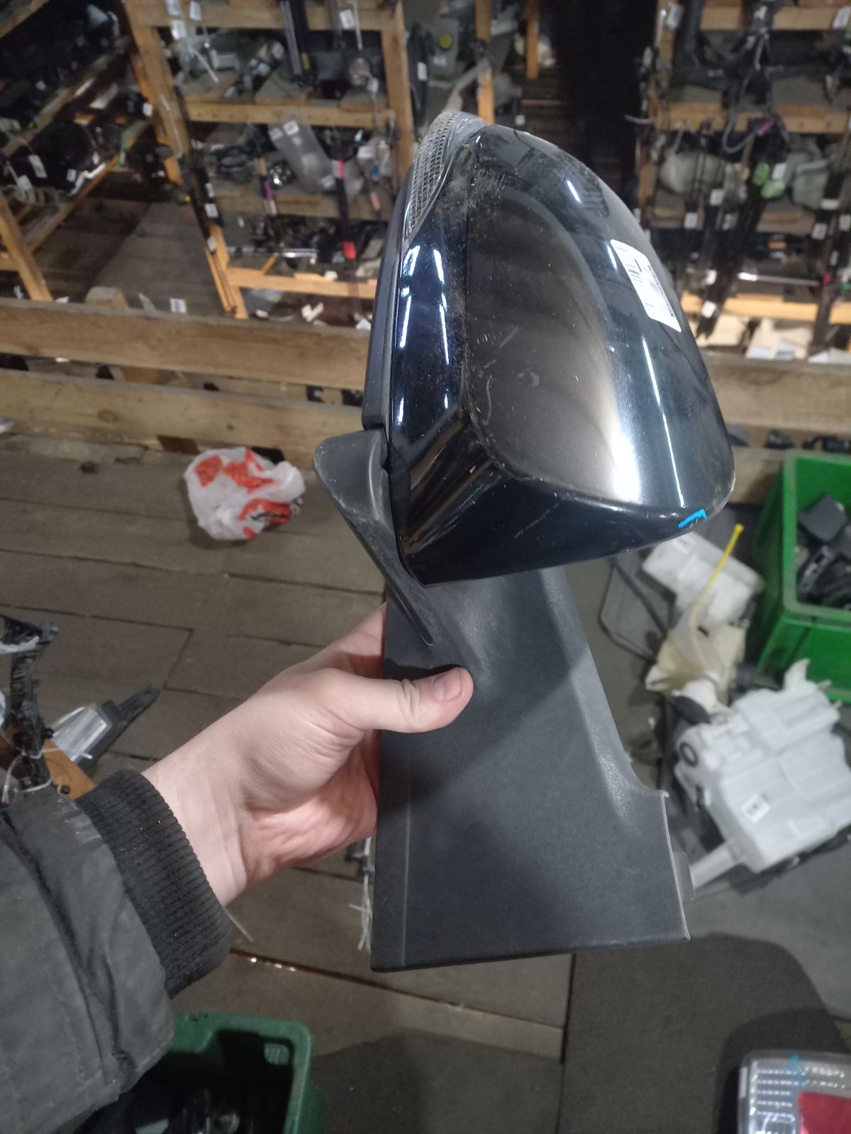 Зеркало двери боковой на Toyota Vitz NSP130 Фото 4