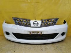 Бампер на Nissan Tiida Latio SC11, Переднее расположение