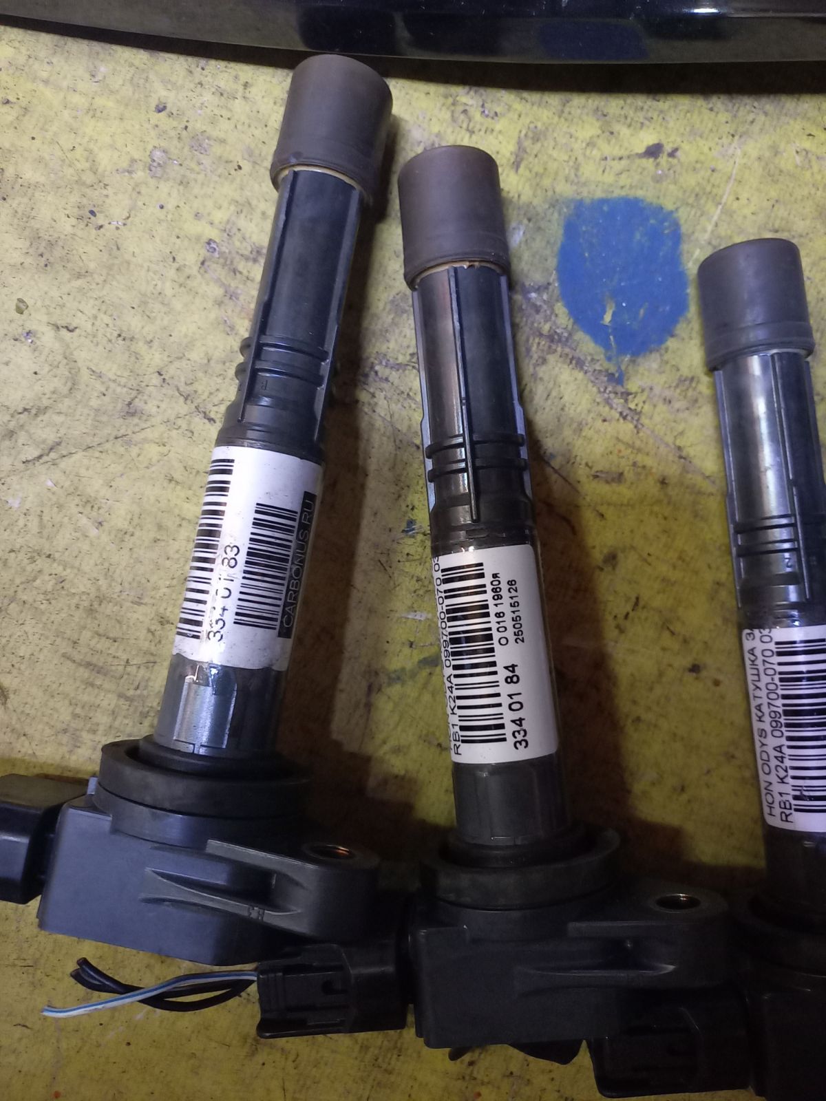 Катушка зажигания 30520PNA007, 30520-RRA-007, IC-DL050, LC-016-1375 на Honda Odyssey RB1 K24A Фото 3