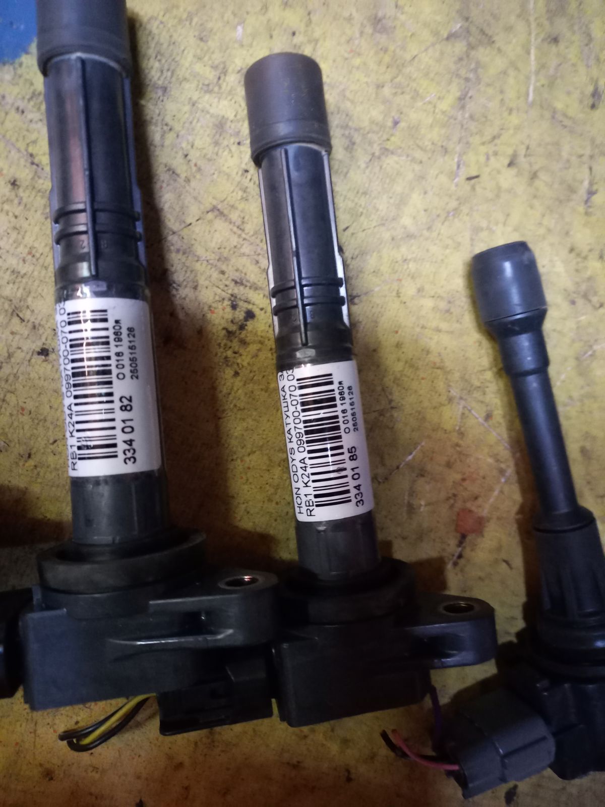 Катушка зажигания 30520PNA007, 30520-RRA-007, IC-DL050, LC-016-1375 на Honda Odyssey RB1 K24A Фото 3