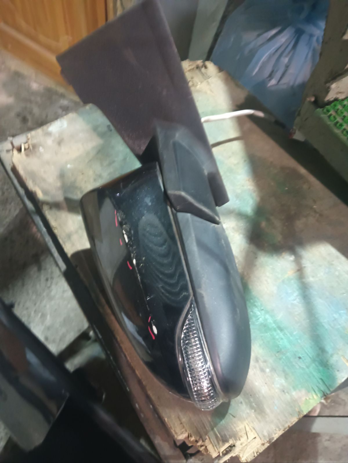 Зеркало двери боковой на Toyota Vitz NSP130 Фото 3