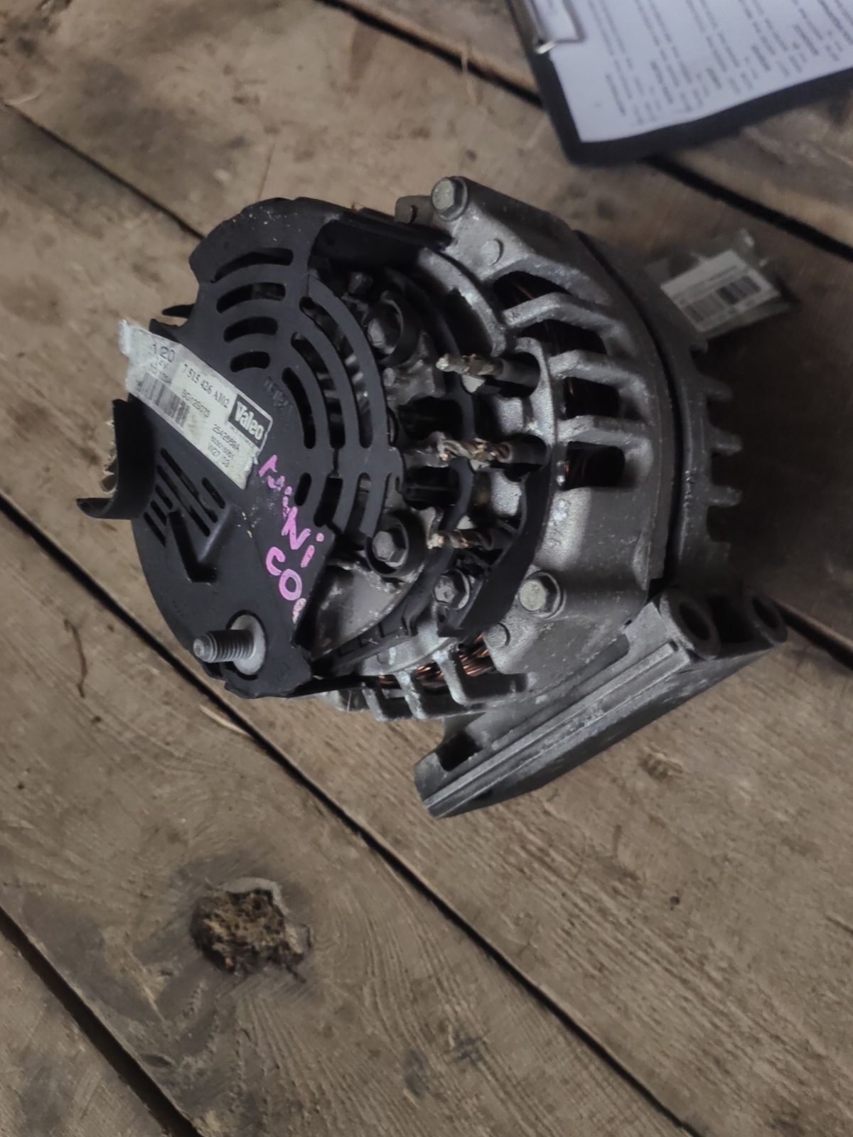 Генератор 12317515426 на Mini Cooper Фото 6