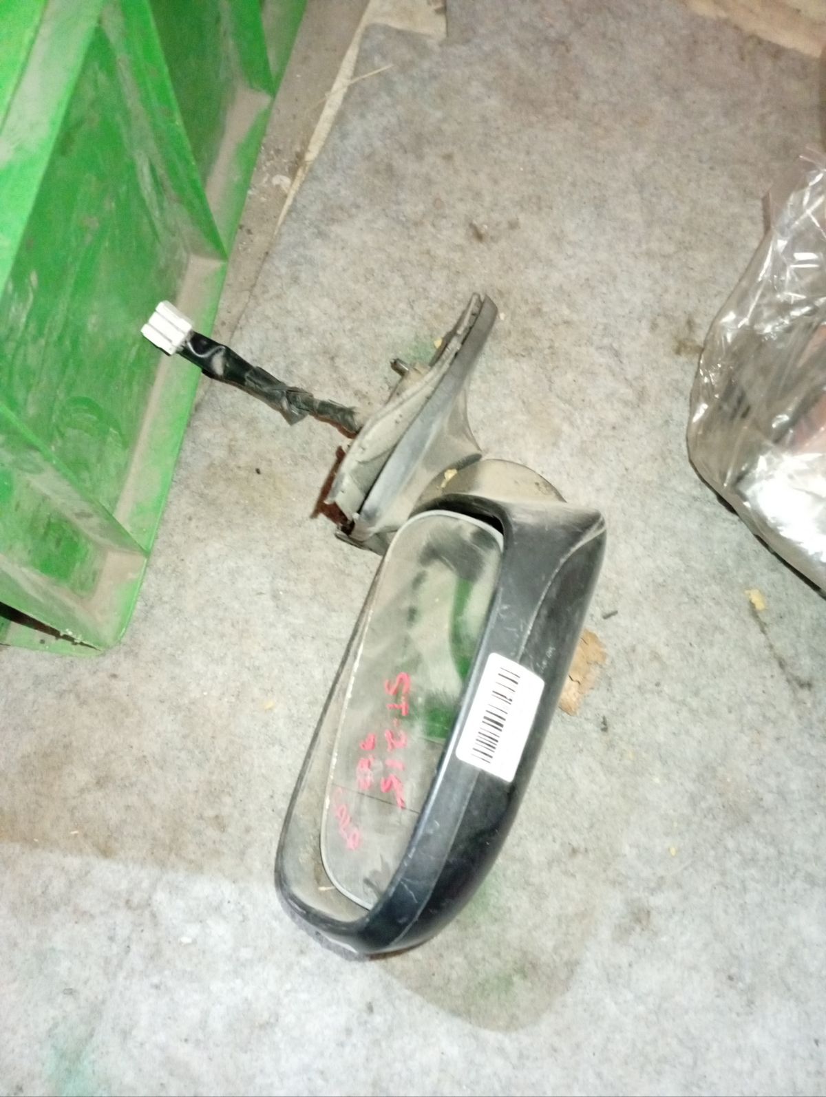 Зеркало двери боковой на Toyota Caldina ST215G Фото 3