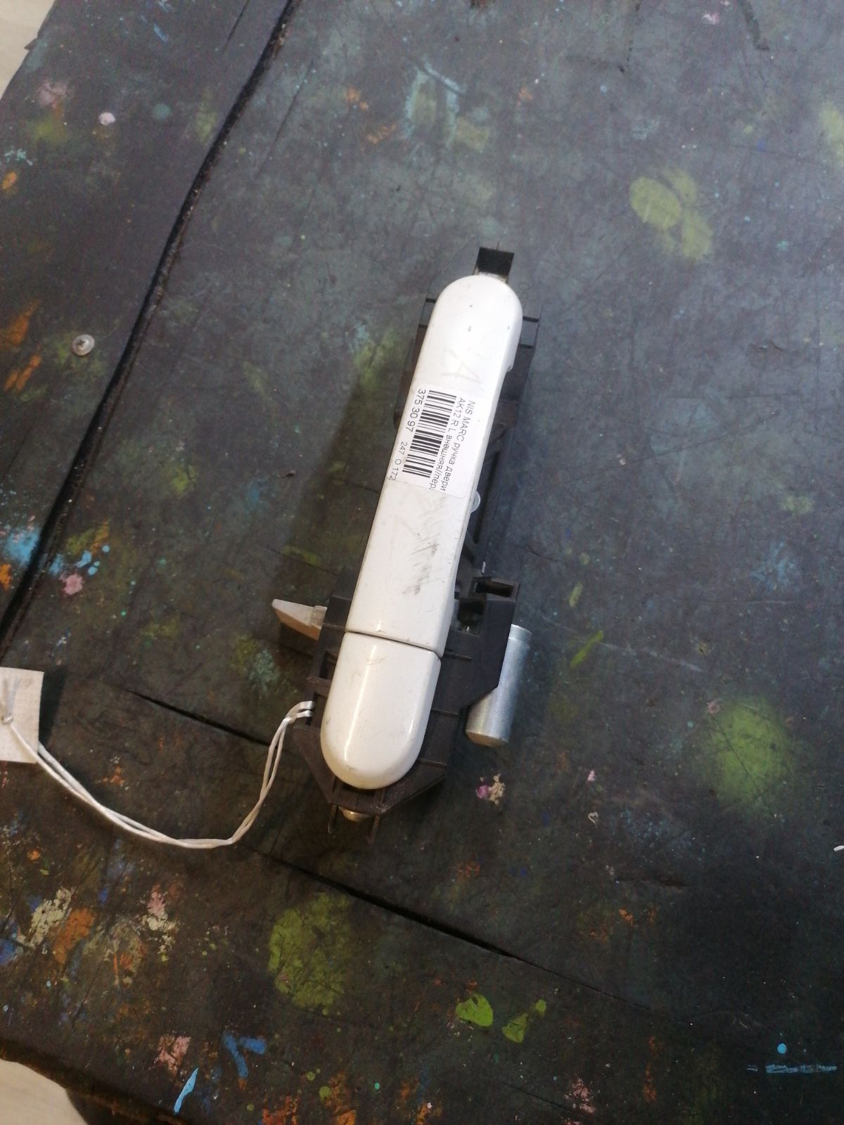 Ручка двери на Nissan March AK12 Фото 4