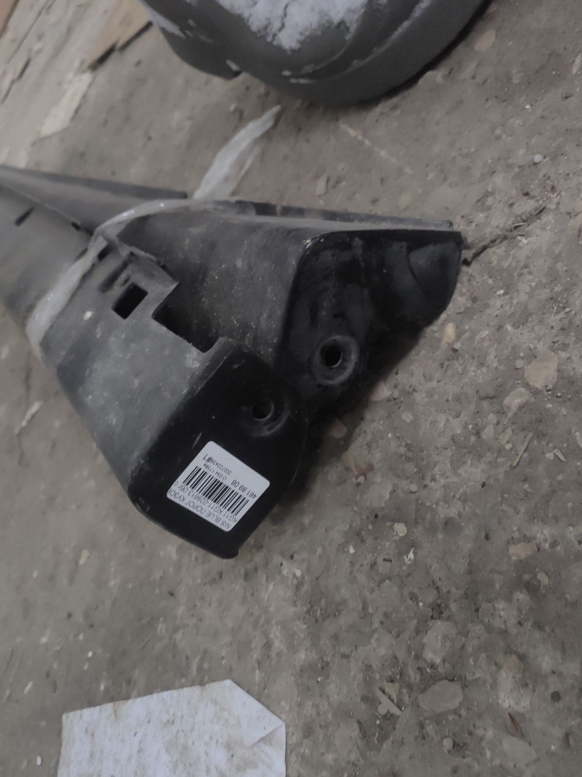 Порог кузова пластиковый ( обвес ) на Nissan Bluebird Sylphy KG11 Фото 10