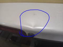 Дверь задняя на Toyota Vitz NSP130 Фото 7