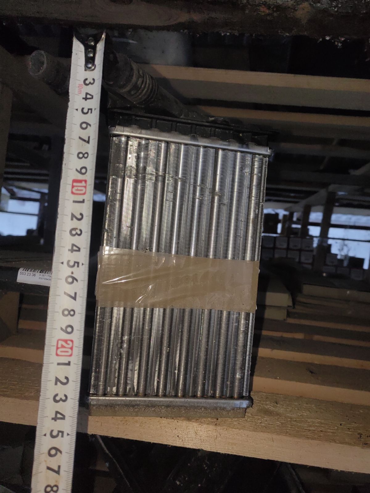 Радиатор печки на Renault Kangoo K76 Фото 4