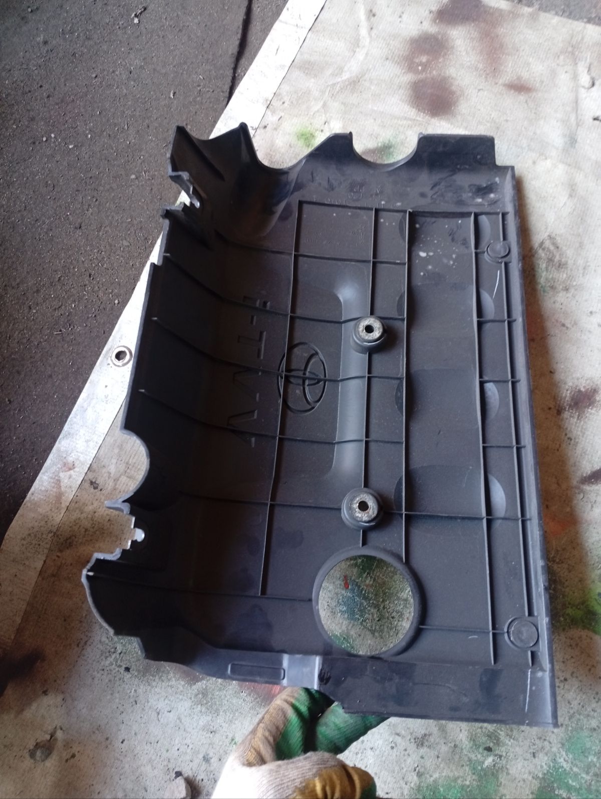 Кожух ДВС 11212-21010, 11212-21011, 11212-21012 на Toyota Corolla Spacio NZE121N 1NZ-FE Фото 4