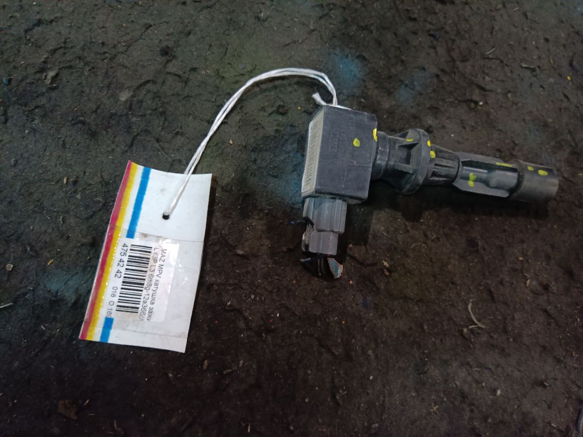 Катушка зажигания 6M8G-12A36-6, 099700-1062, IC-DL039, L3G2-18-100A, L3G2-18-100A-9U, L3G2-18-100B, LC-016-6351 на Mazda Mpv LY3P L3 Фото 2