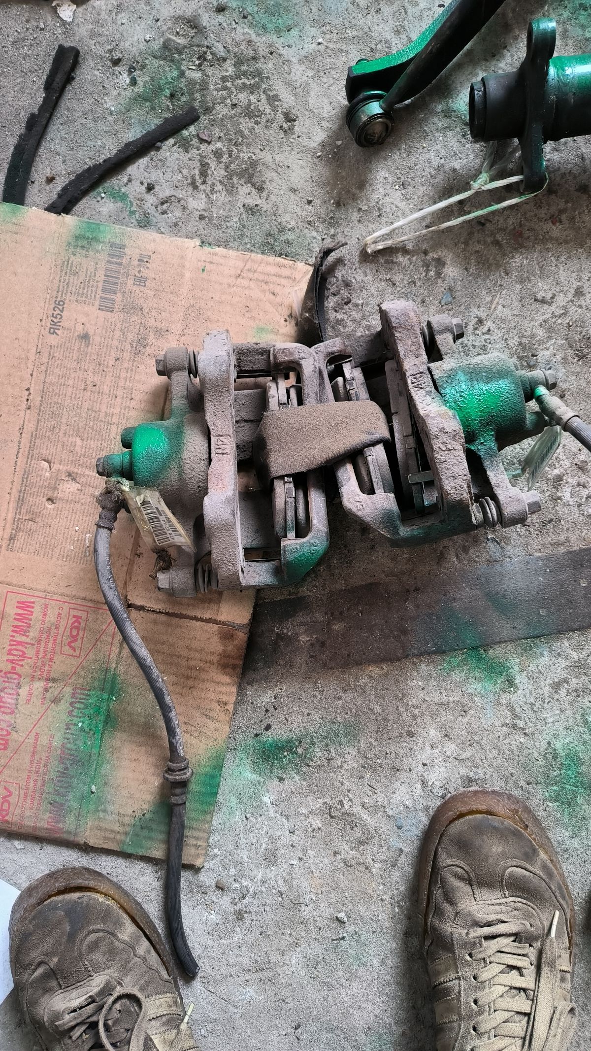 Суппорт на Nissan March YK12 HR15DE Фото 2