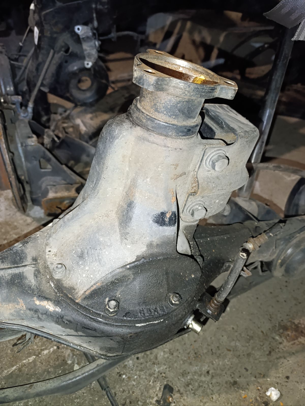 Мост на Mitsubishi Pajero Mini H53A 4A30 Фото 4