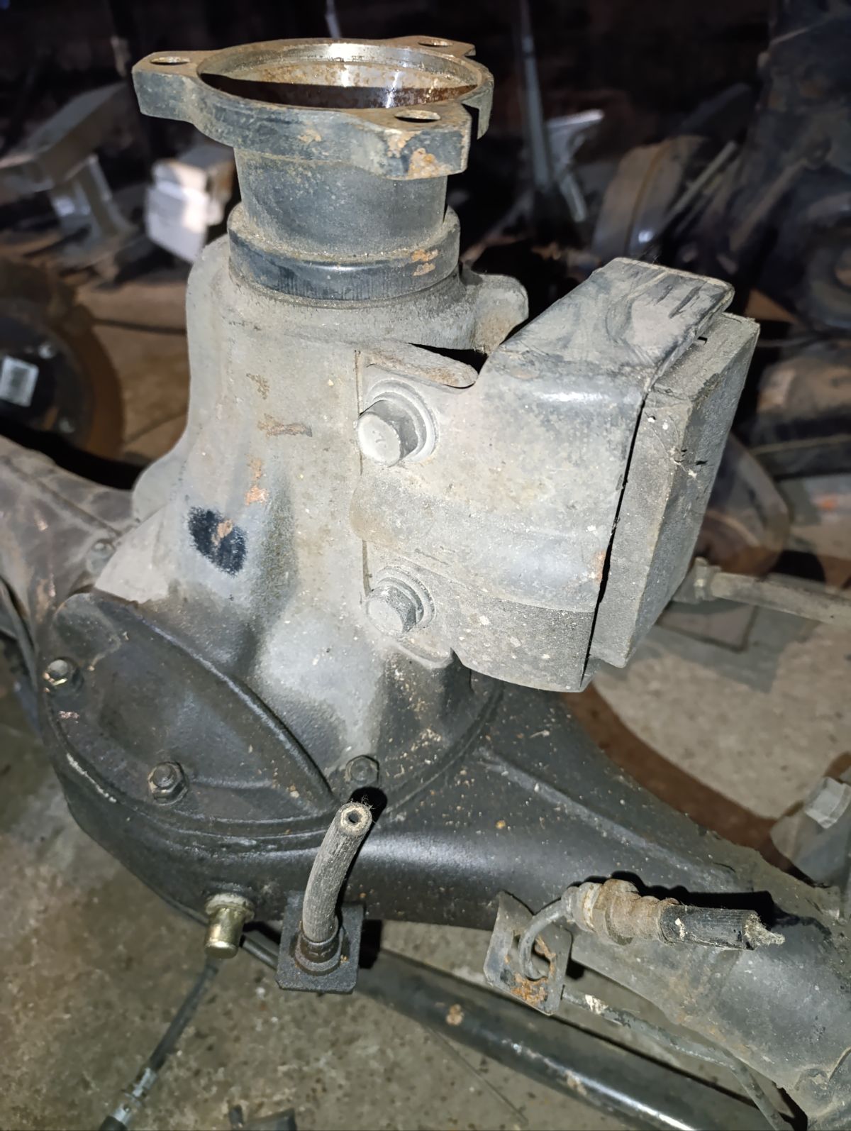 Мост на Mitsubishi Pajero Mini H53A 4A30 Фото 8