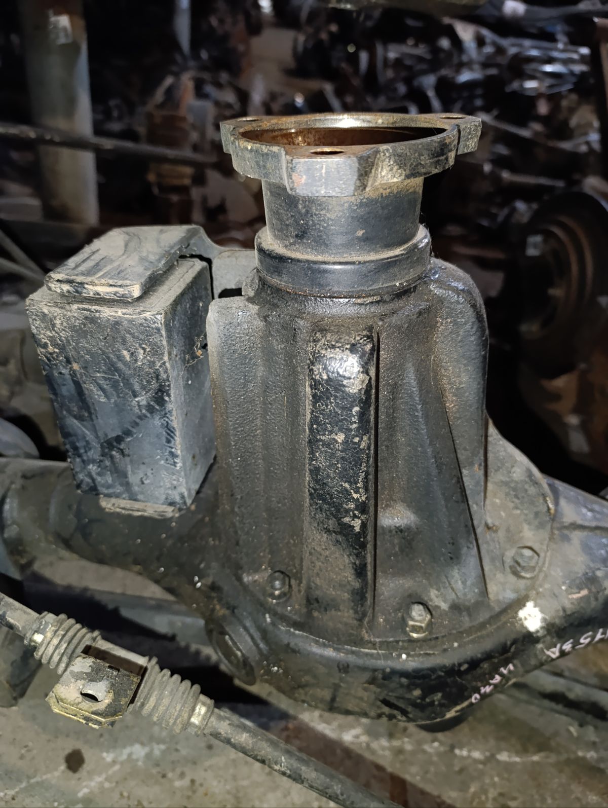 Мост на Mitsubishi Pajero Mini H53A 4A30 Фото 10