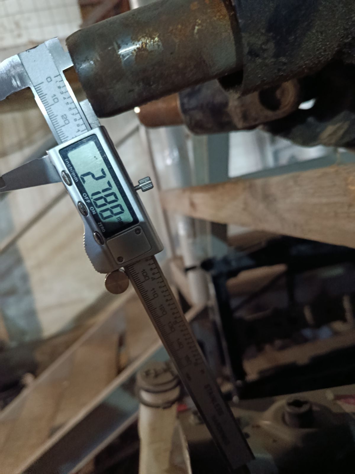 Кардан 37000-V7210 на Nissan Gloria UY30 RD28 Фото 3