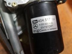 Мотор привода дворников на Mercedes-Benz C-Class W203.045 Фото 3