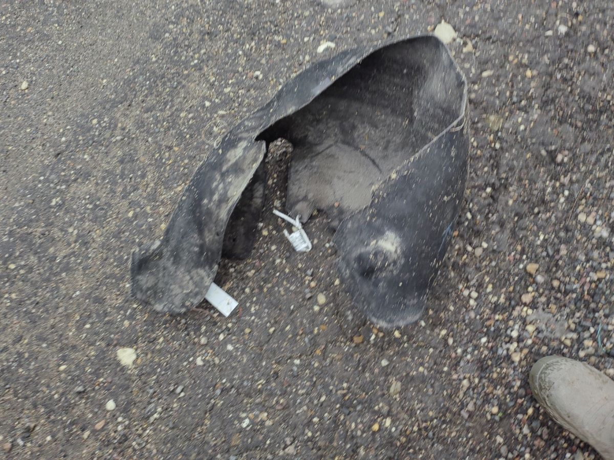 Подкрылок A2036981630, A2036980430 на Mercedes-Benz C-Class W203.045 111.955 Фото 3