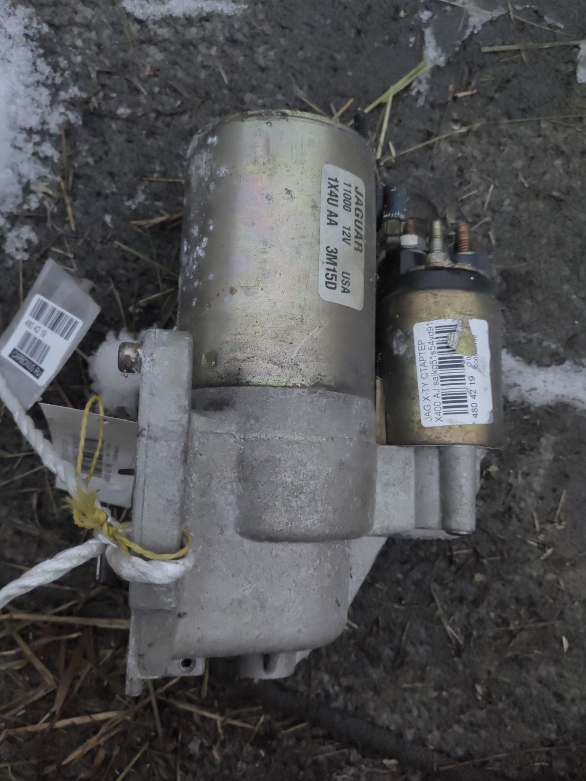 Стартер на Jaguar X-Type X400 AJ Фото 4