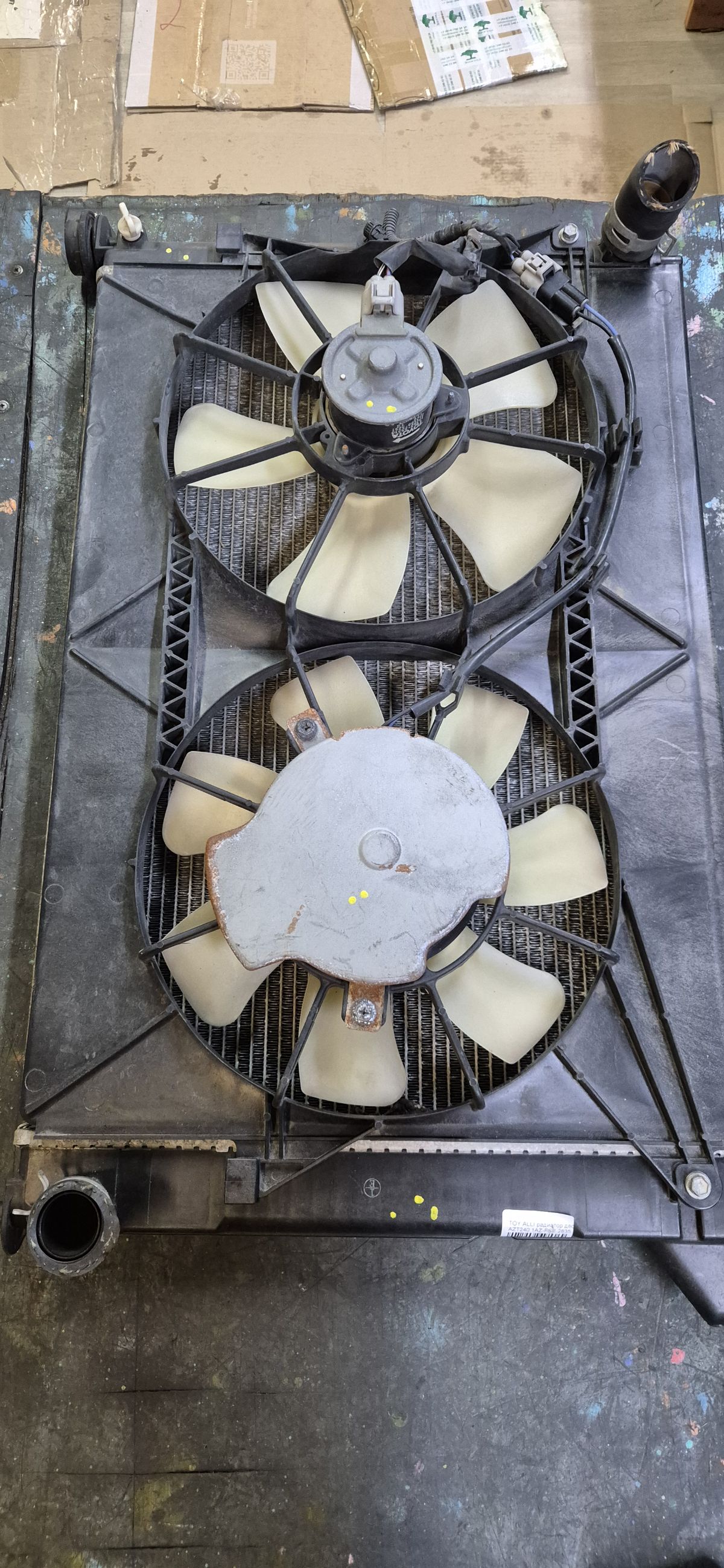 Радиатор ДВС 16400-28350, FX-036-8531, FX-036-8531A, PL011553, TD-036-8531, TD-036-8531A на Toyota Allion AZT240 1AZ-FSE Фото 6