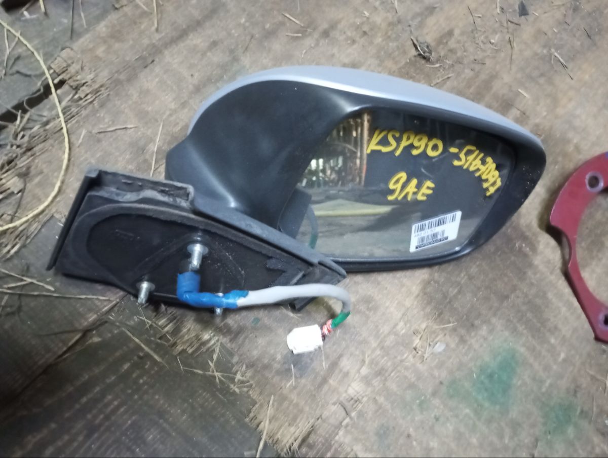 Зеркало двери боковой на Toyota Vitz KSP90 Фото 3