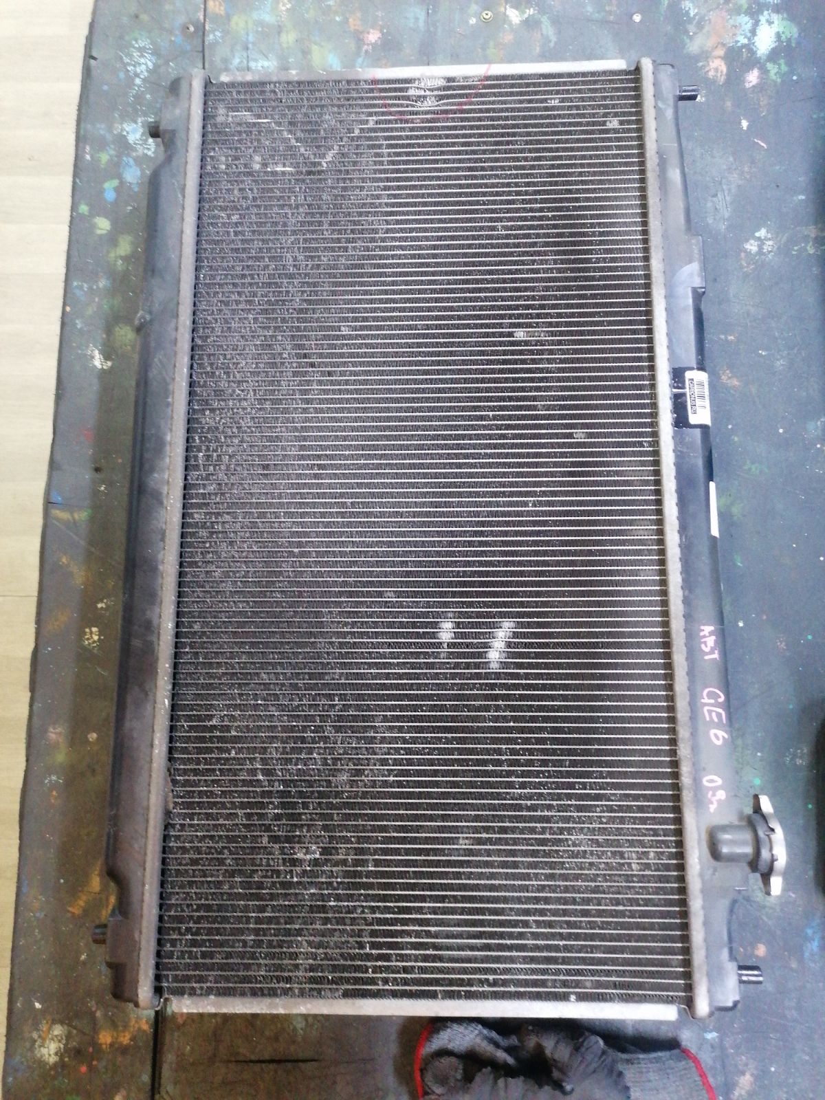 Радиатор ДВС 19010-RB0-901, FX-036-1176, FX-036-1176A, TD-036-1176, TD-036-1176A на Honda Fit GE6 L13A Фото 6