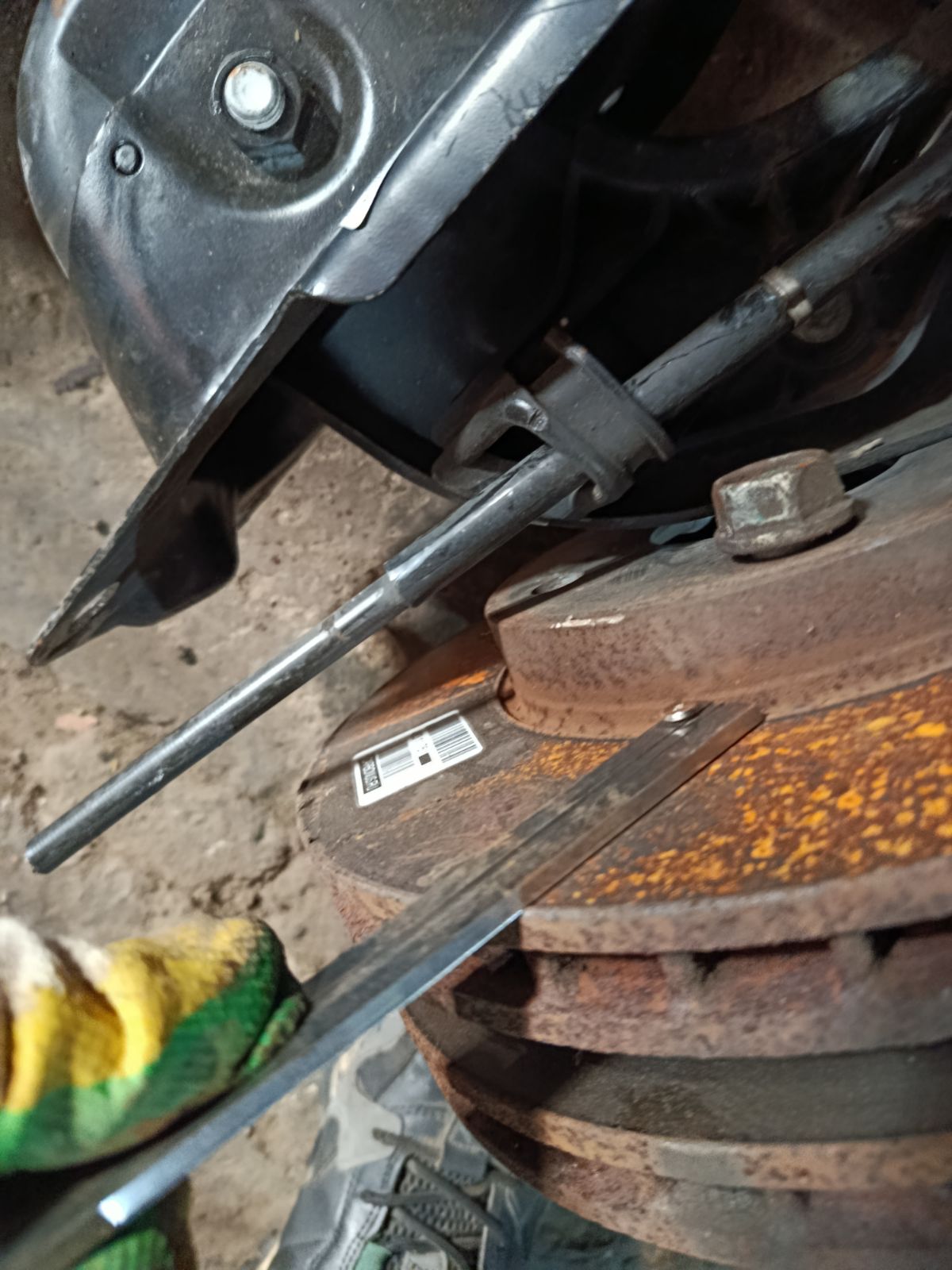 Тормозной диск 43512-22220, 43512-22250 на Toyota Mark Ii GX105 1G-FE Фото 5