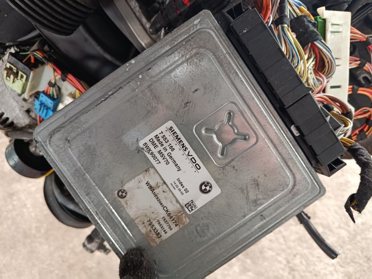 Двигатель на Bmw 5-Series E60-NE52 N52B25AF Фото 4