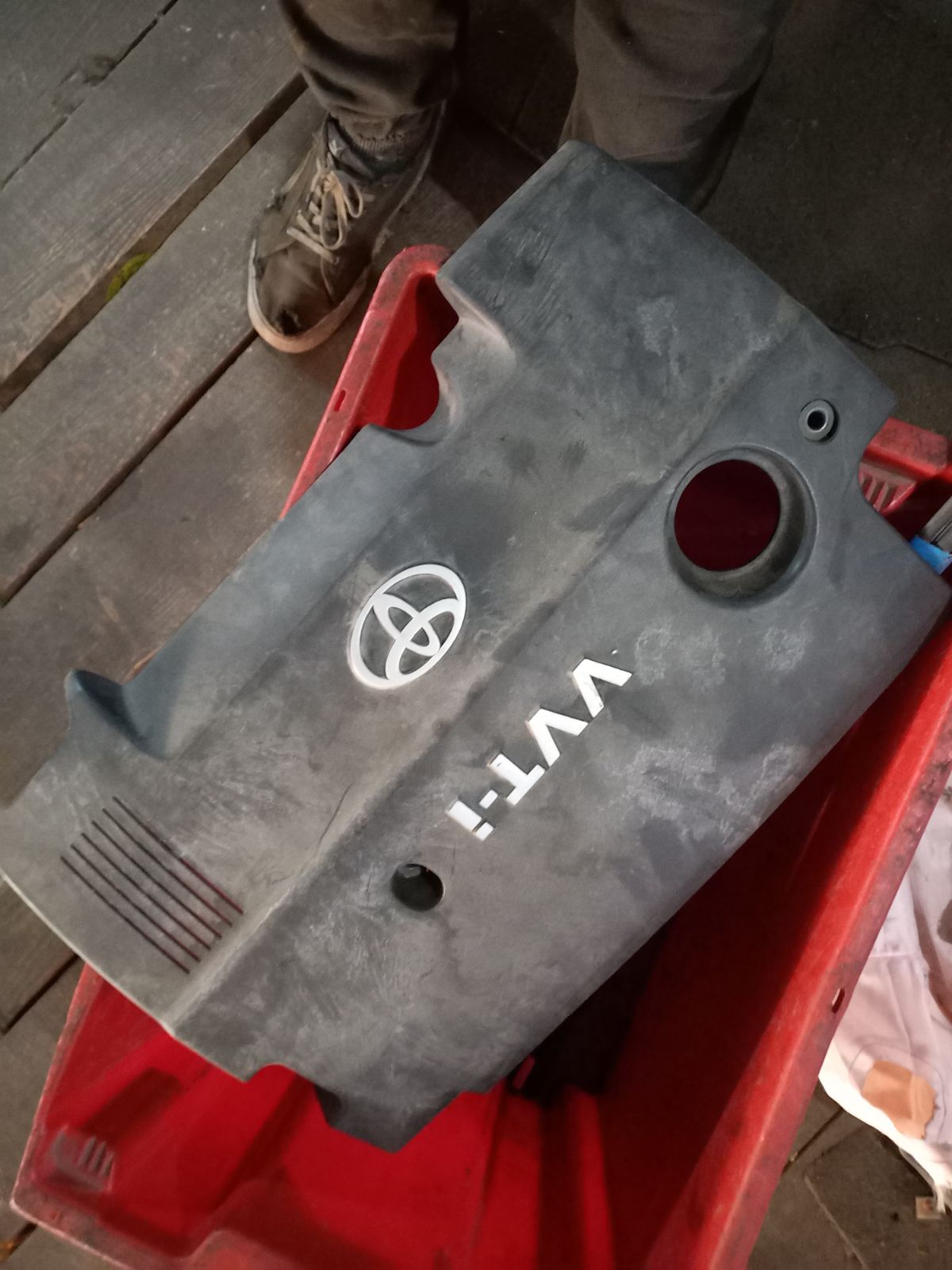 Кожух ДВС 11212-21021 на Toyota Corolla Fielder NZE141G 1NZ-FE Фото 3