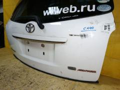 Дверь задняя на Toyota Corolla Fielder ZRE144G Фото 6