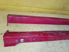 Порог кузова пластиковый ( обвес ) на Mitsubishi Lancer Cedia Wagon CS5W Фото 7
