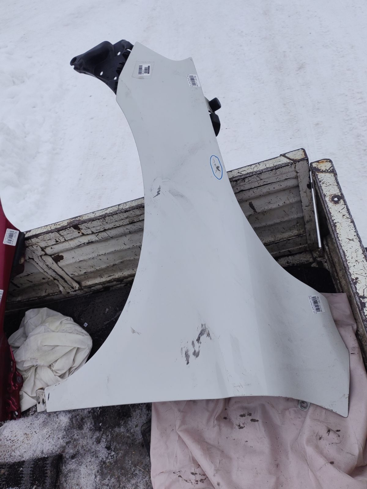 Крыло переднее 31217975 на Volvo Xc60 DZ Фото 6