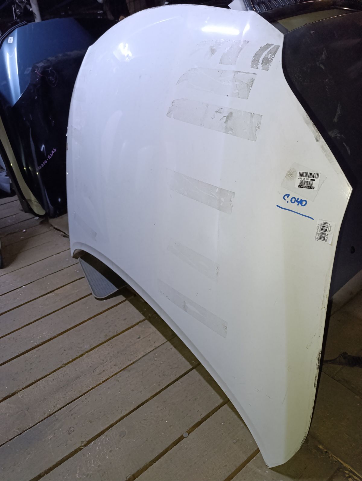 Капот 53301-12A30, 5330112A30, D25STTY310150, STTY310150, TY20162AJ на Toyota Corolla Fielder NZE144G Фото 9