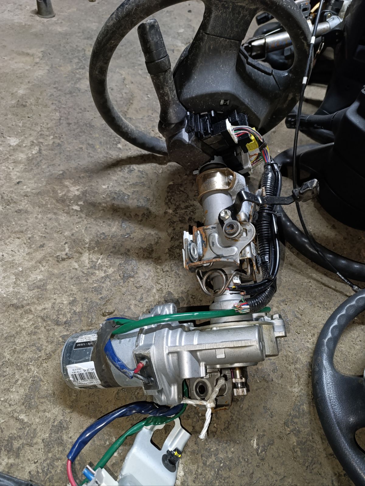 Рулевая колонка на Toyota Corolla Fielder NZE144G Фото 9