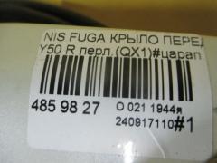 Крыло переднее на Nissan Fuga Y50 Фото 4