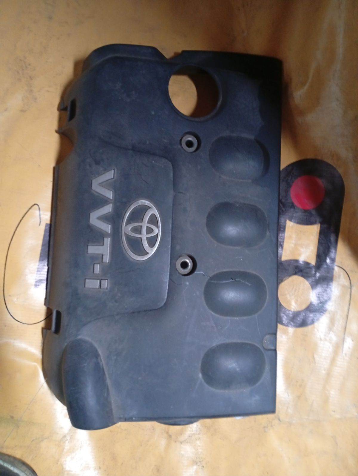 Кожух ДВС 11212-21010 A1, 11212-21010, 11212-21011, 11212-21012 на Toyota Corolla Spacio NZE121N 1NZ-FE Фото 3