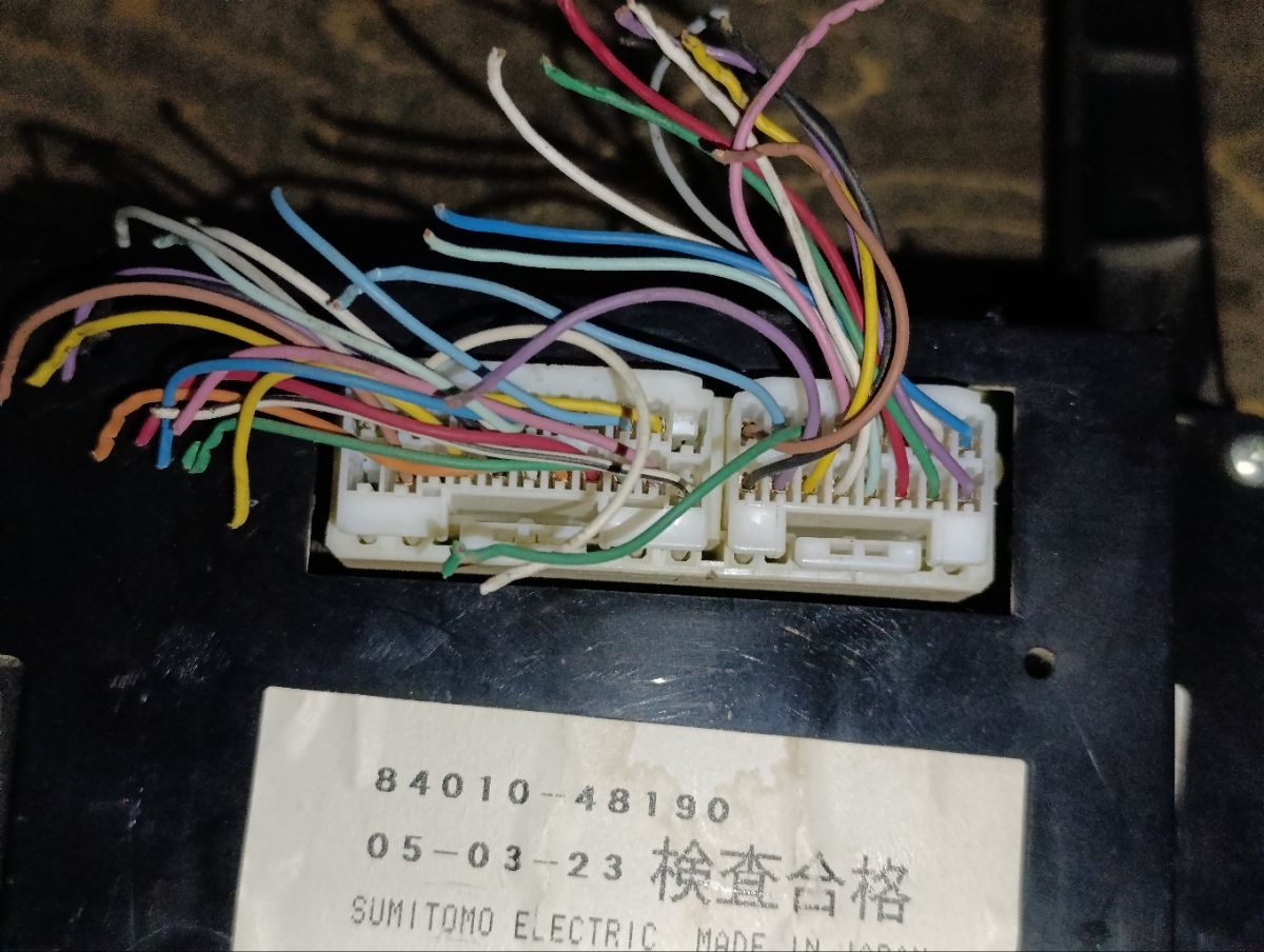 Блок управления климатконтроля 84010-48190 на Toyota Kluger MCU25W 1MZ-FE Фото 8